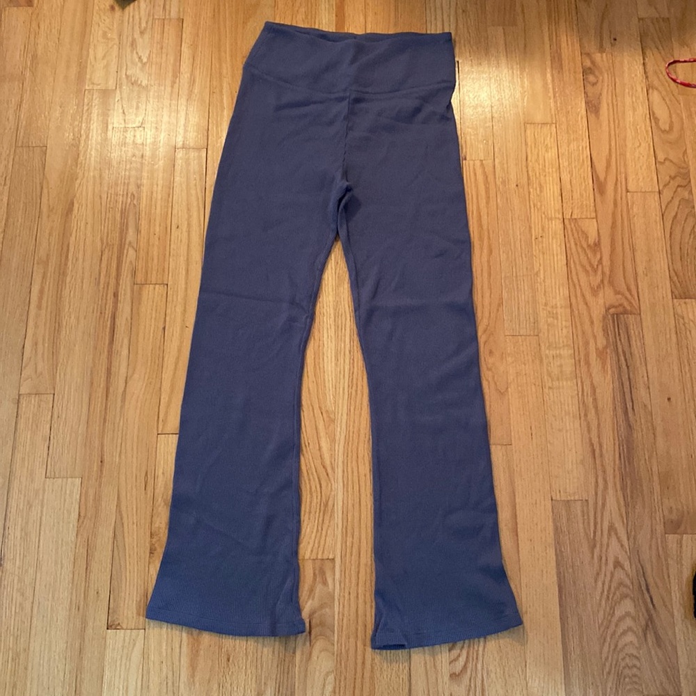 Hollister Ultra High Rise Waffle Flare Pants